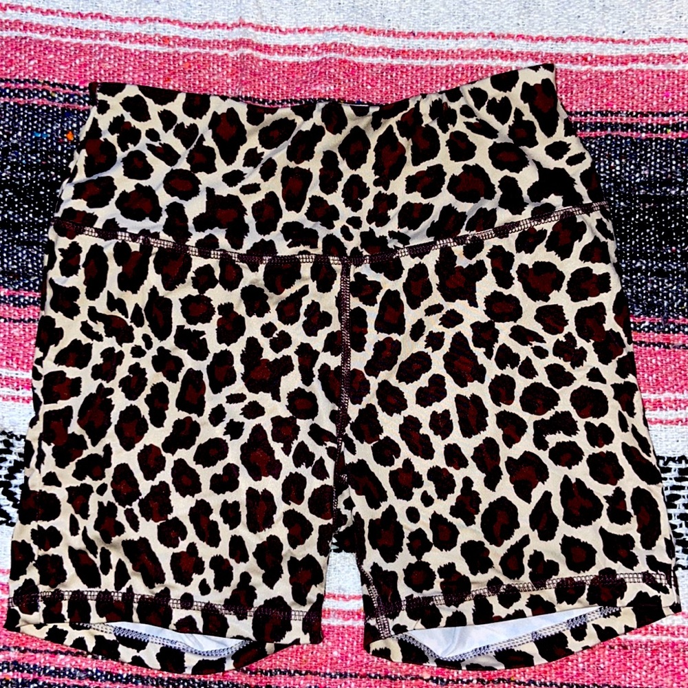 Brooklyn Cloth | Cheetah Print Bike Shorts